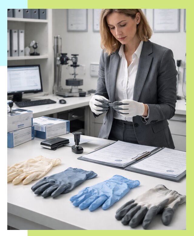 Сертификация перчаток в Кызыле от 8815 р. | Алешин-Кзл