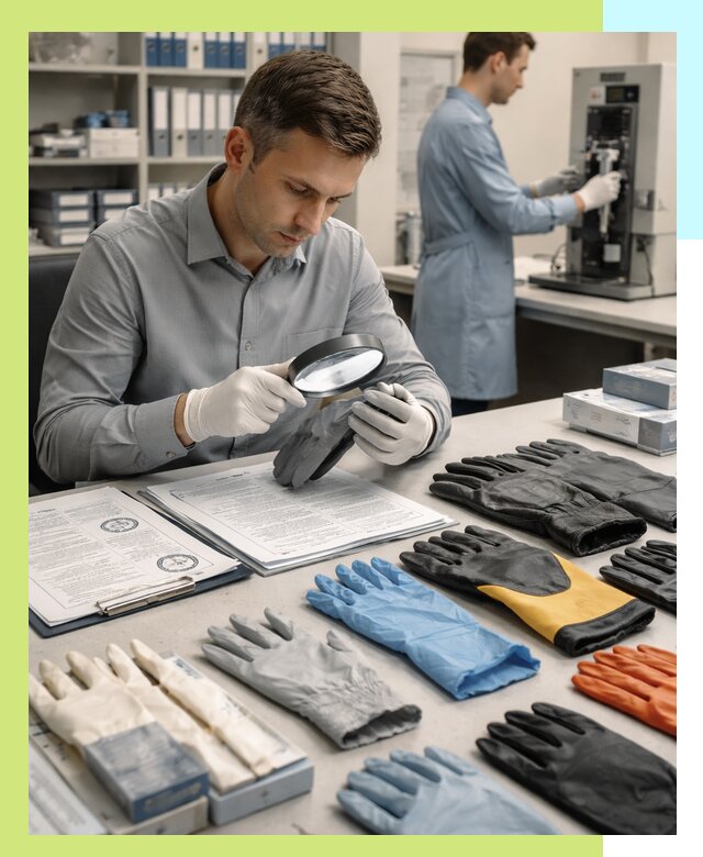 Сертификация перчаток и средств защиты продукции в Кызыле