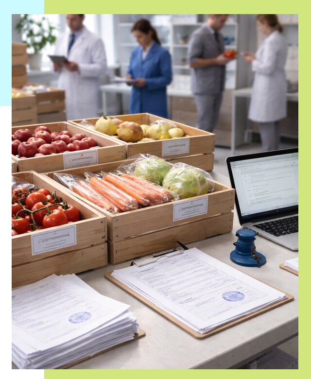 Сертификация овощей и фруктов в Кызыле от 8815 р. | Алешин-Кзл