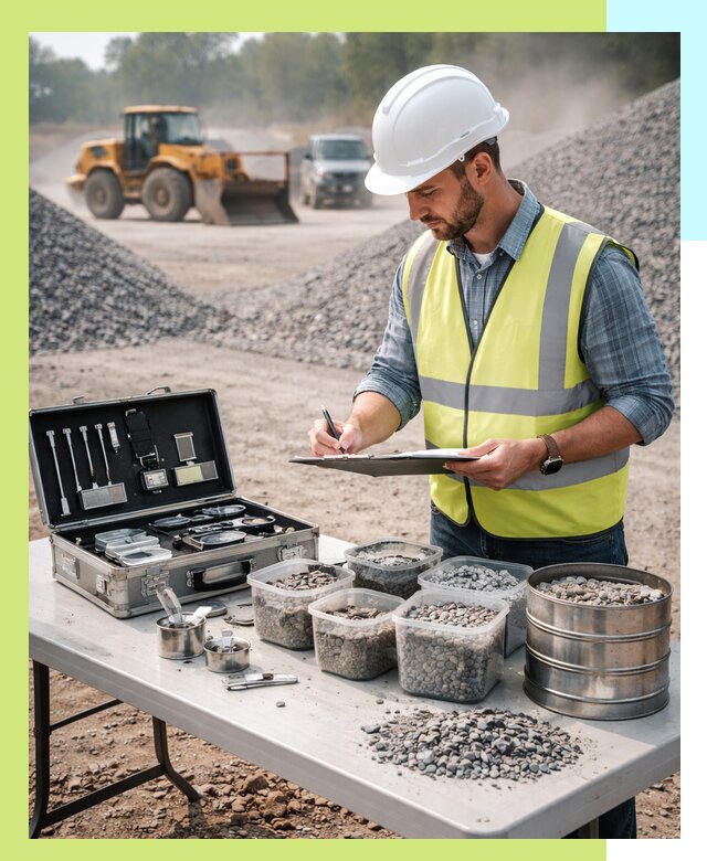 Сертификация щебня в Кызыле по ГОСТу и техническим требованиям