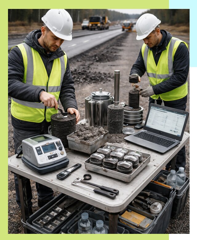 Сертификация асфальта: испытания и подтверждение в Кызыле