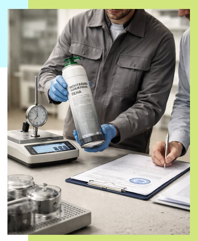 Сертификация монтажной пены в Кызыле от 15557 р. | Алешин-Кзл