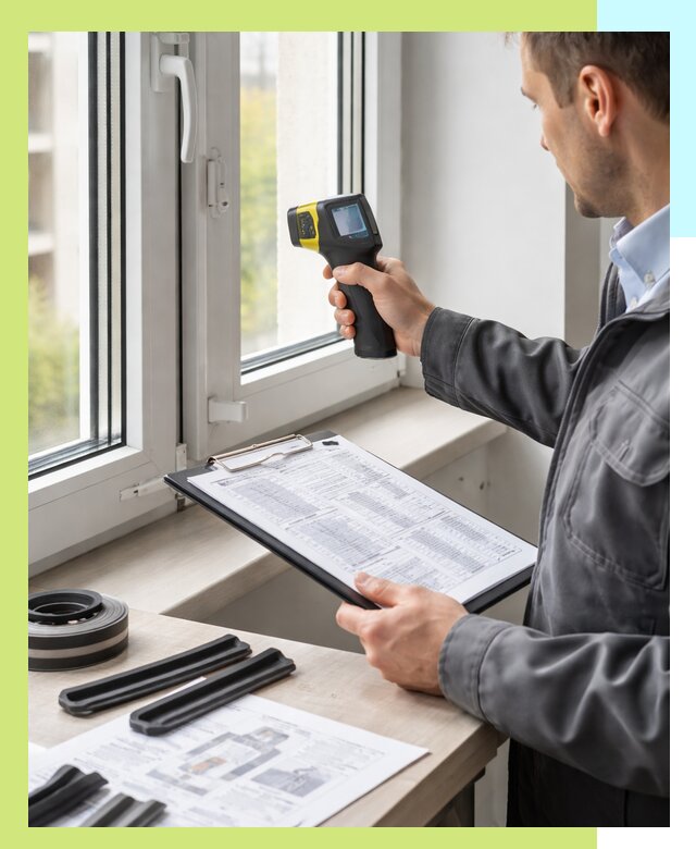 Сертификация окон в Кызыле: испытания, сертификаты, декларации