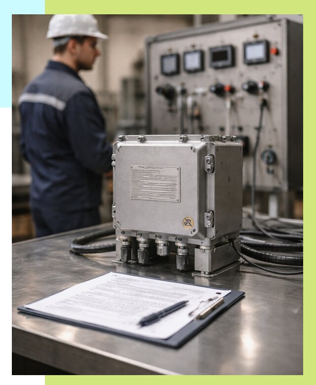 Сертификация взрывозащищенного оборудования в Кызыле от 36299 р. | Алешин-Кзл