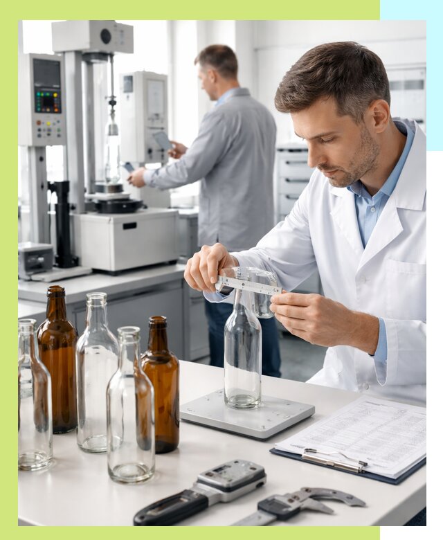 Сертификация стеклянных бутылок и сопутствующей упаковки в Кызыле