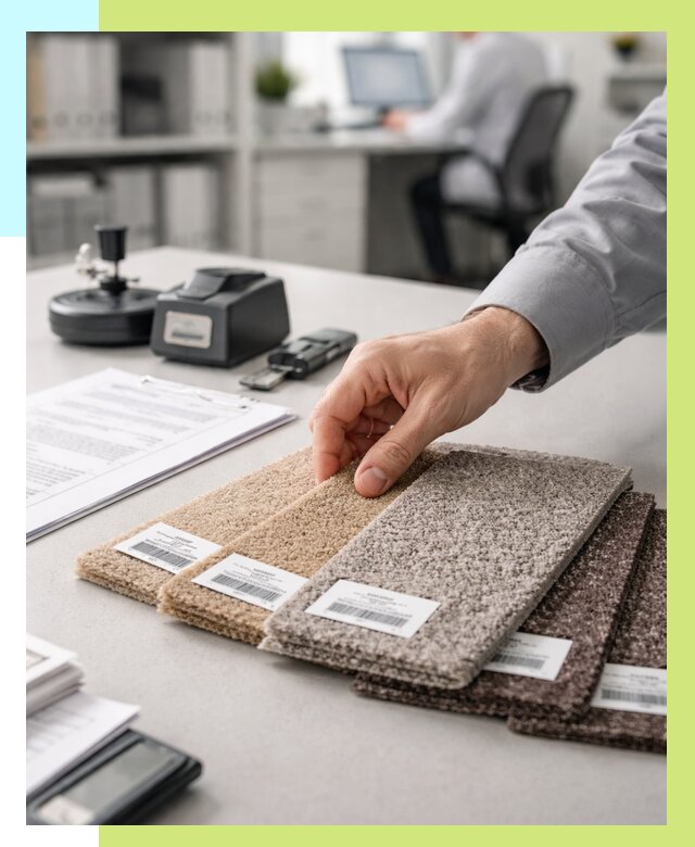 Сертификация ковролина в Кызыле от 15557 р., Алешин-Кзл