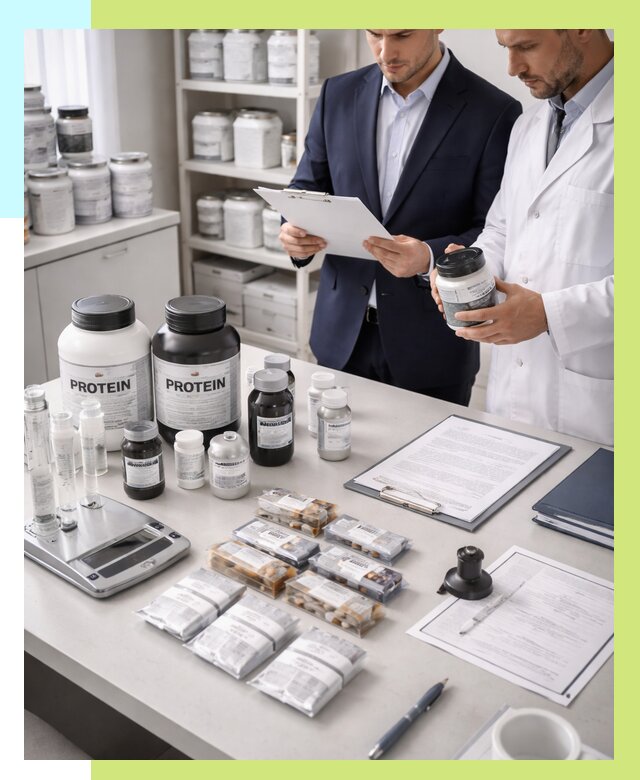 Сертификация спортивного питания в Кызыле от 15557 р., Алешин-Кзл