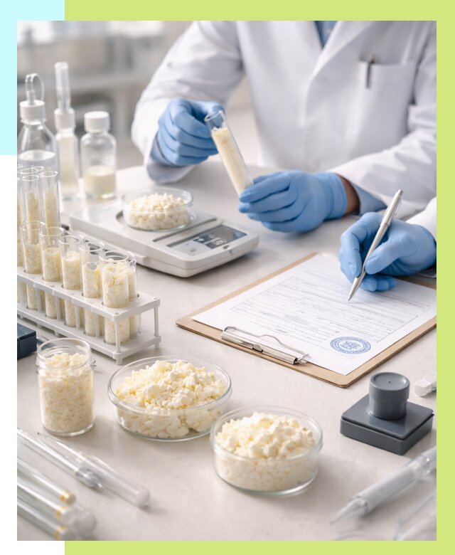 Сертификация творога в Кызыле от 12445 р. под ключ | Алешин-Кзл