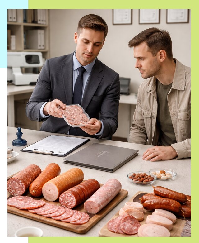 Сертификация колбасных изделий в Кызыле от 7778 р. | Алешин-Кзл