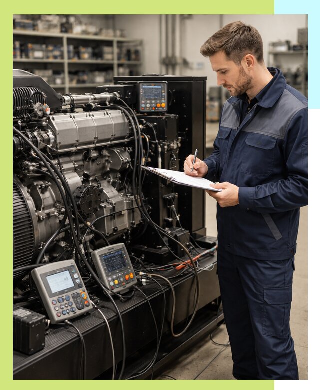 Сертификация дизельных генераторов и их оборудования в Кызыле