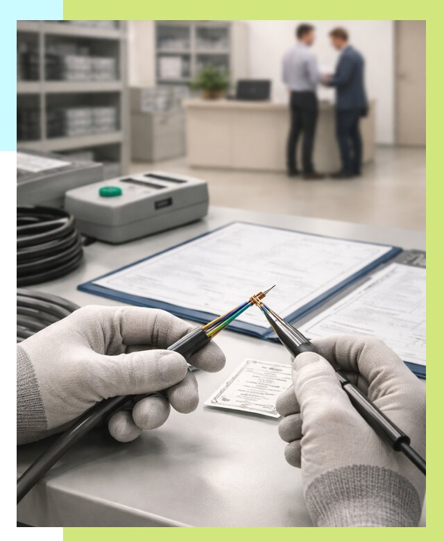 Сертификация провода в Кызыле от 18668 р. в Алешин-Кзл