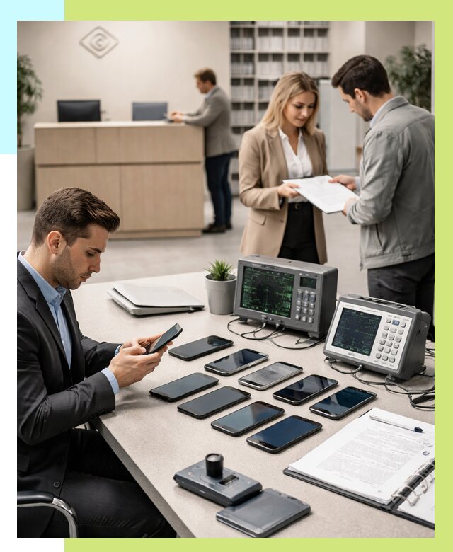 Сертификация телефонов в Кызыле от 25928 р. под ключ | Алешин-Кзл