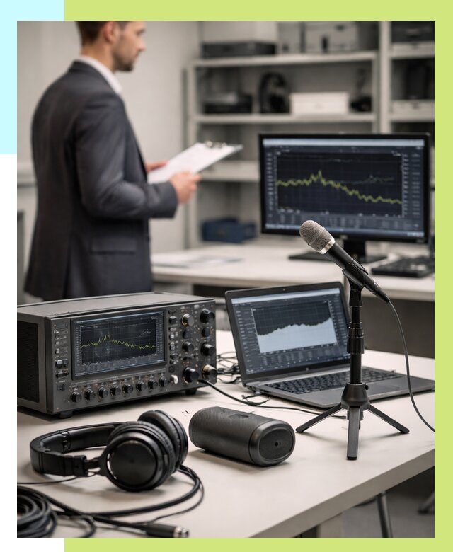 Сертификация аудиотехники в Кызыле от 15557 р., Алешин-Кзл