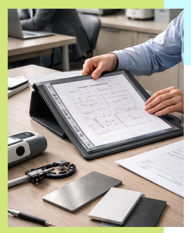 Оформление паспорта материала для продукции в Кызыле