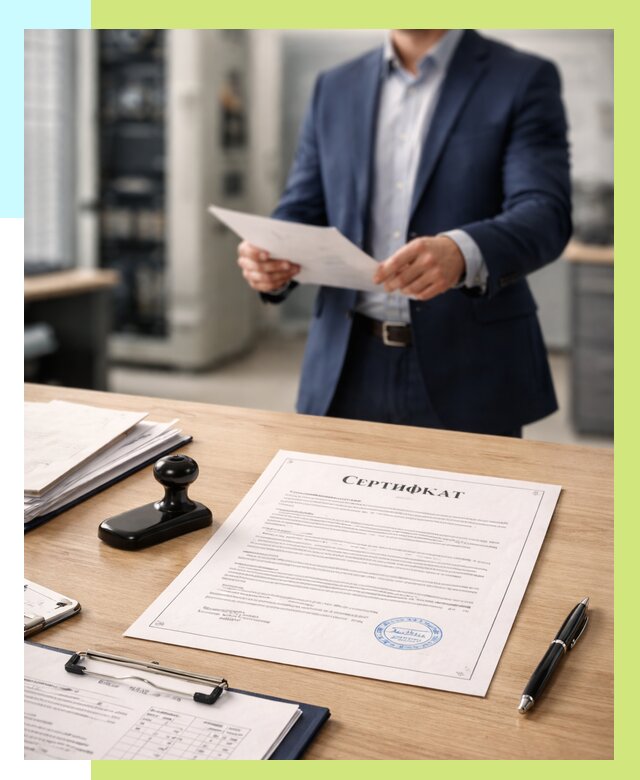 Сертификат на оборудование в Кызыле от 15557 р. | Алешин-Кзл