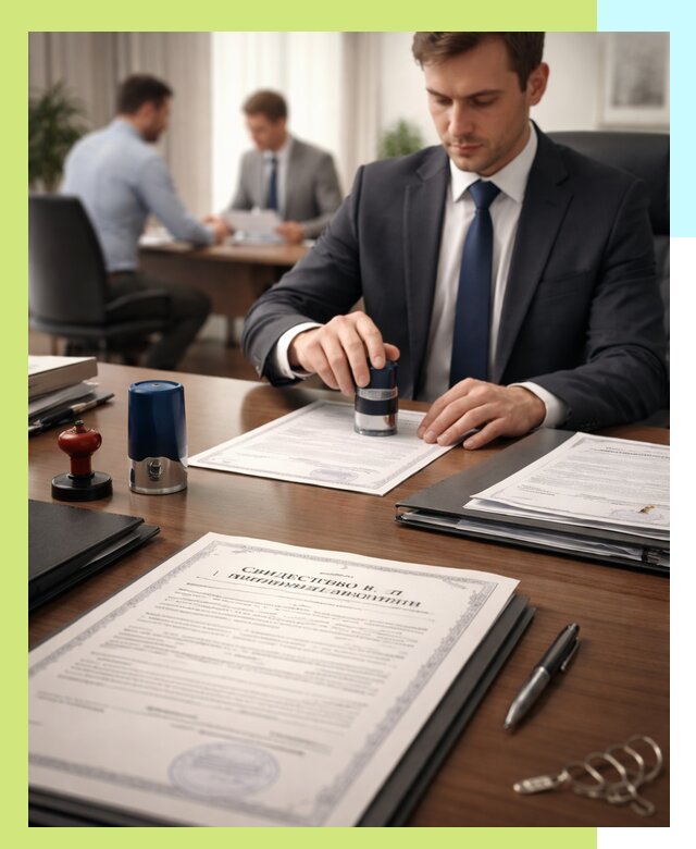 Оформление свидетельства о государственной регистрации в Кызыле