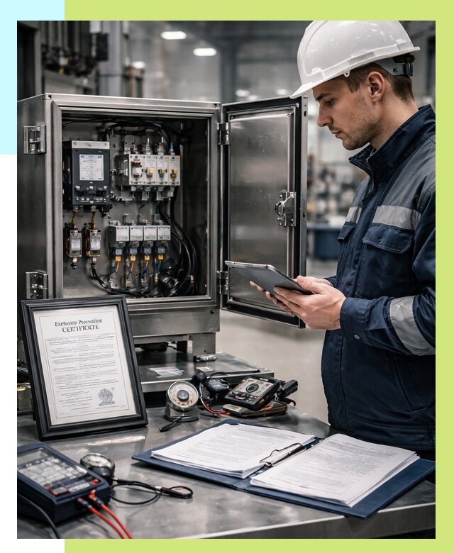 Сертификат взрывозащиты в Кызыле от 46670 р. | Алешин-Кзл