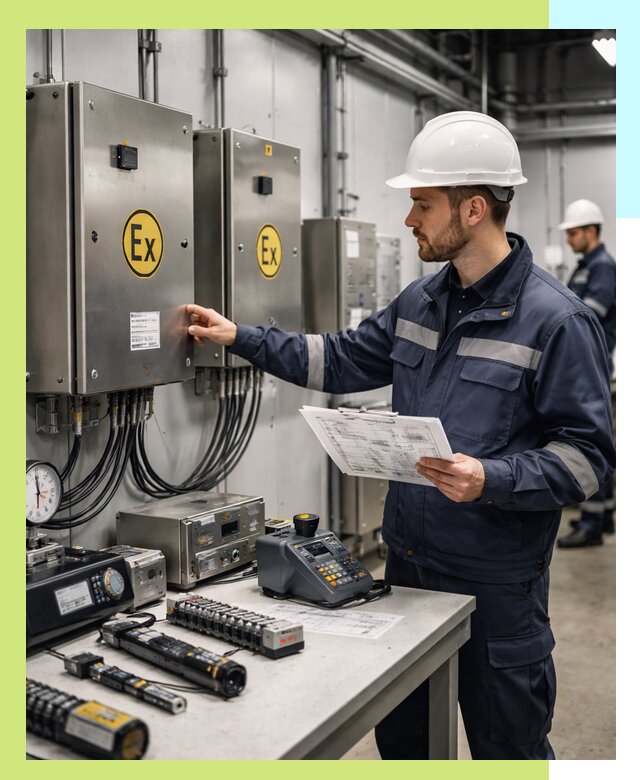 Сертификат взрывозащиты промышленного оборудования в Кызыле