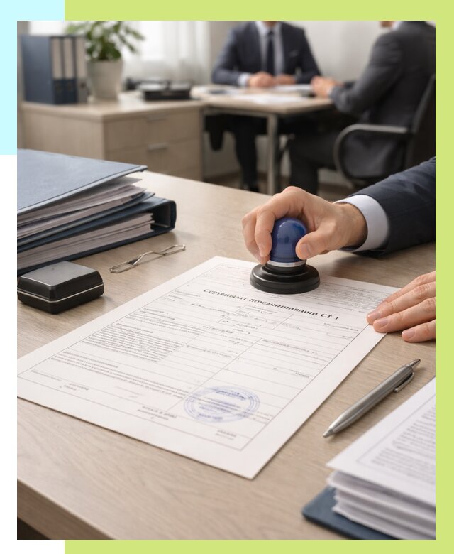 Сертификат происхождения СТ 1 в Кызыле от 4667 р. | Алешин-Кзл