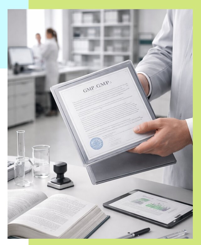 Сертификат GMP в Кызыле под ключ от 88154 р. | Алешин-Кзл