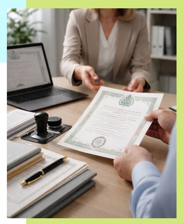 Халяль сертификат в Кызыле, получить от 15557 р. | Алешин-Кзл