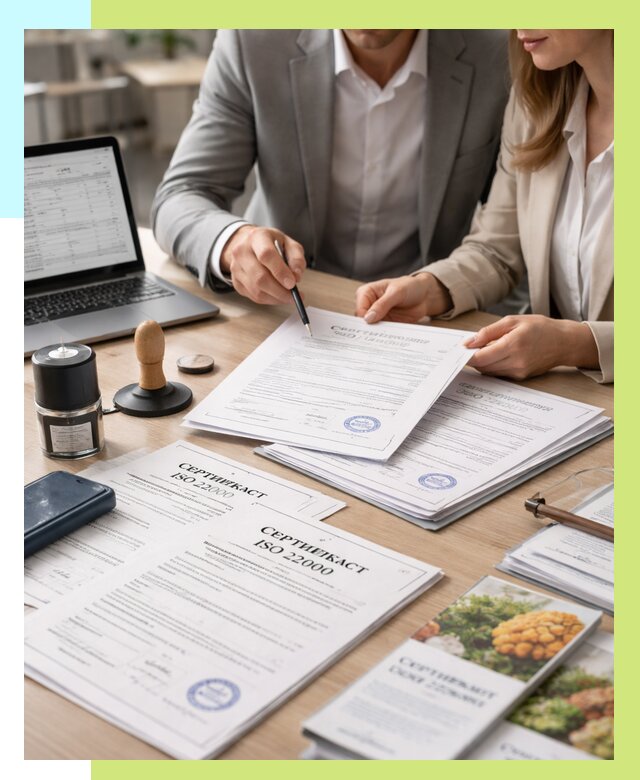 Сертификат ISO 22000 в Кызыле от 41484 р. под ключ | Алешин-Кзл
