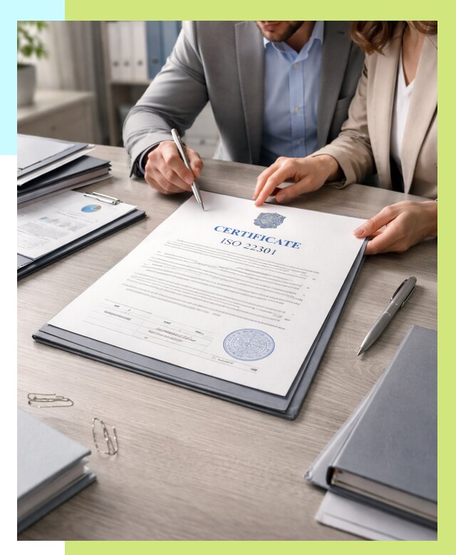 Сертификат ISO 22301 в Кызыле от 46670 р. | Алешин-Кзл срочно