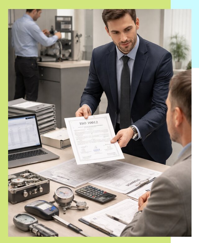 Выдача сертификата ISO 10012 по требованиям метрологии в Кызыле