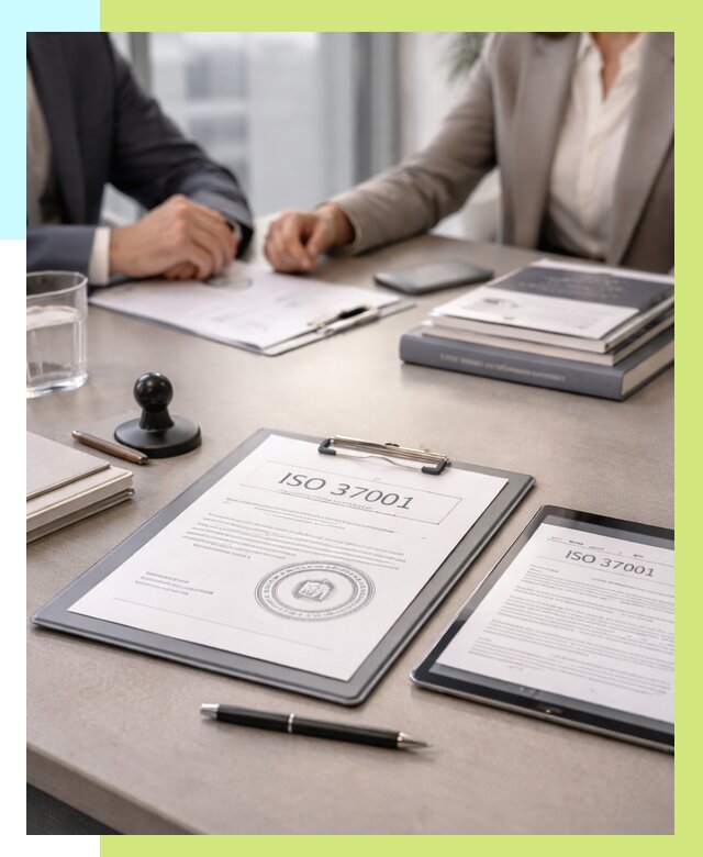 Сертификат ISO 37001 в Кызыле оформить от 124452 р. Алешин-Кзл